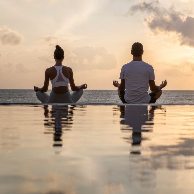 Balanced meal composition with portions and color